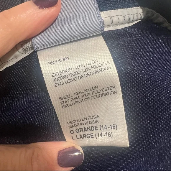 Reebok NFL Navy Blue Cowboys Jersey - Picture 4 of 10